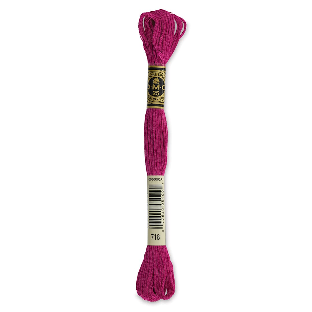 Open in modal - DMC Cotton Embroidery Floss - Plum, 8-3/4 yards (Front of label)