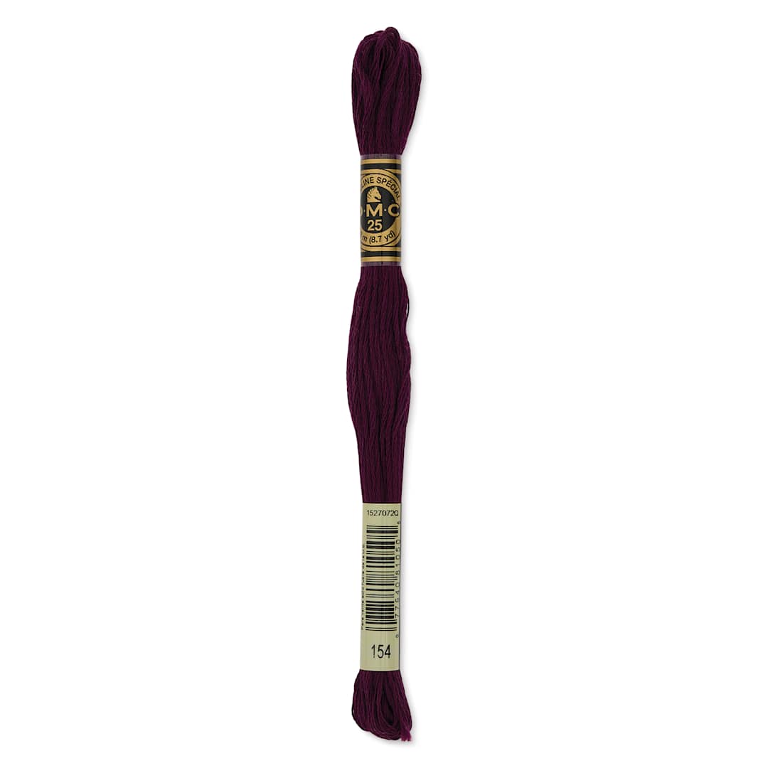Open in modal - DMC Cotton Embroidery Floss - Very Dark Grape, 8-3/4 yards