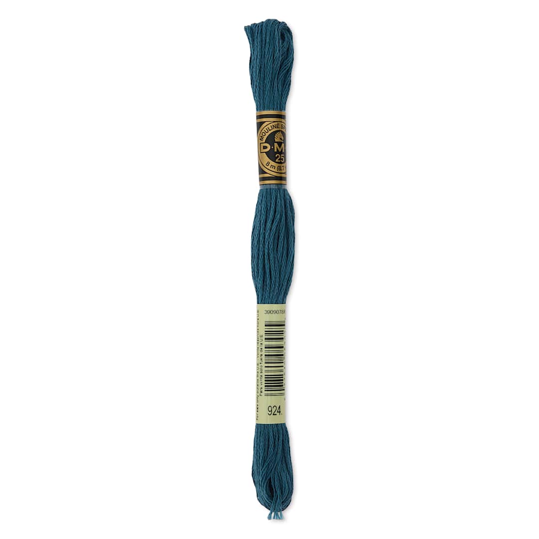 Open in modal - DMC Cotton Embroidery Floss - Very Dark Gray Green, 8-3/4 yards