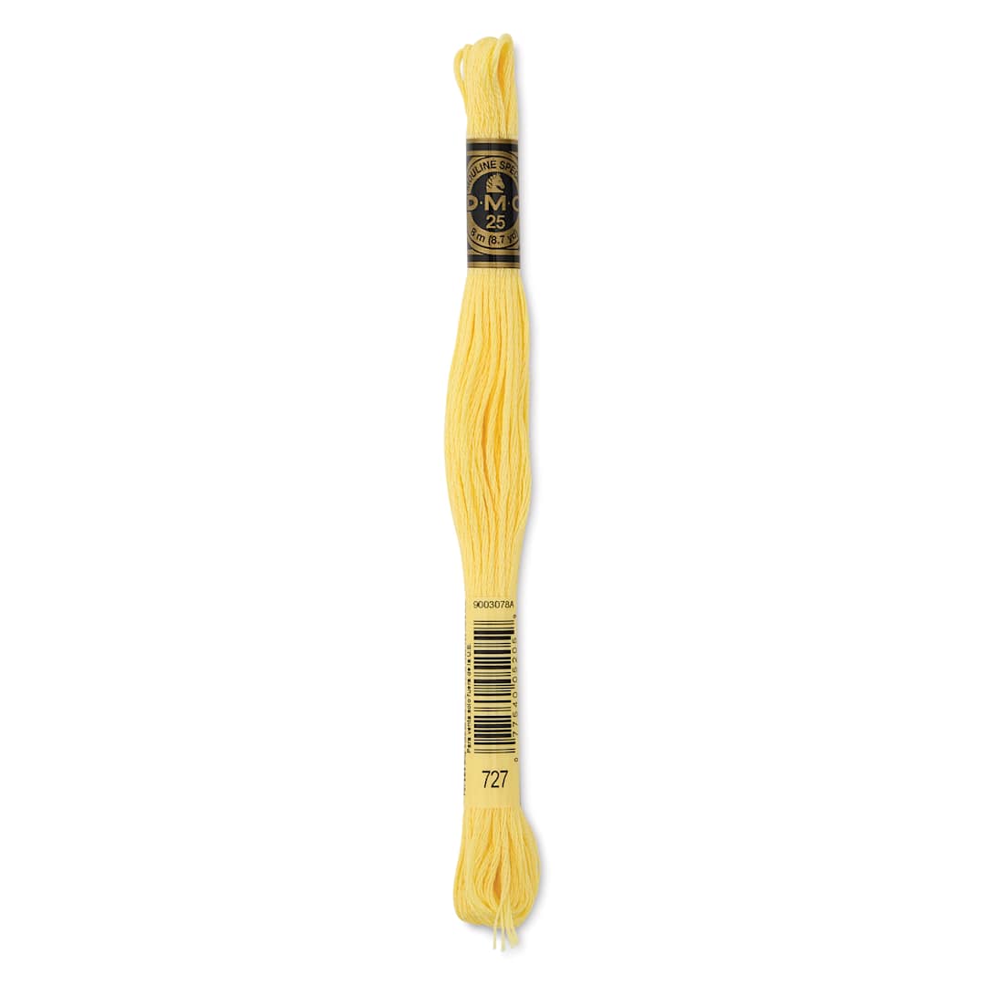 Open in modal - DMC Cotton Embroidery Floss - Very Light Topaz, 8-3/4 yards