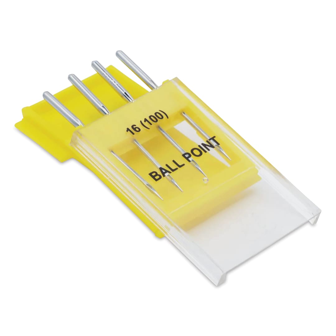 Open in modal - Dritz Ball Point Machine Needles - Size 16, Pkg of 4