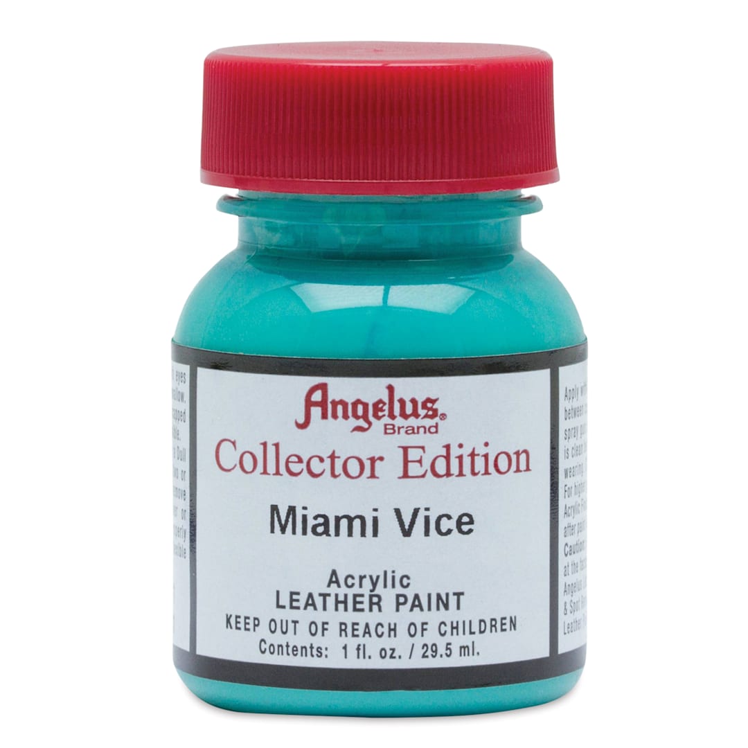 Open in modal - Angelus Acrylic Leather Paint - Miami Vice, Collector Edition, 1 oz