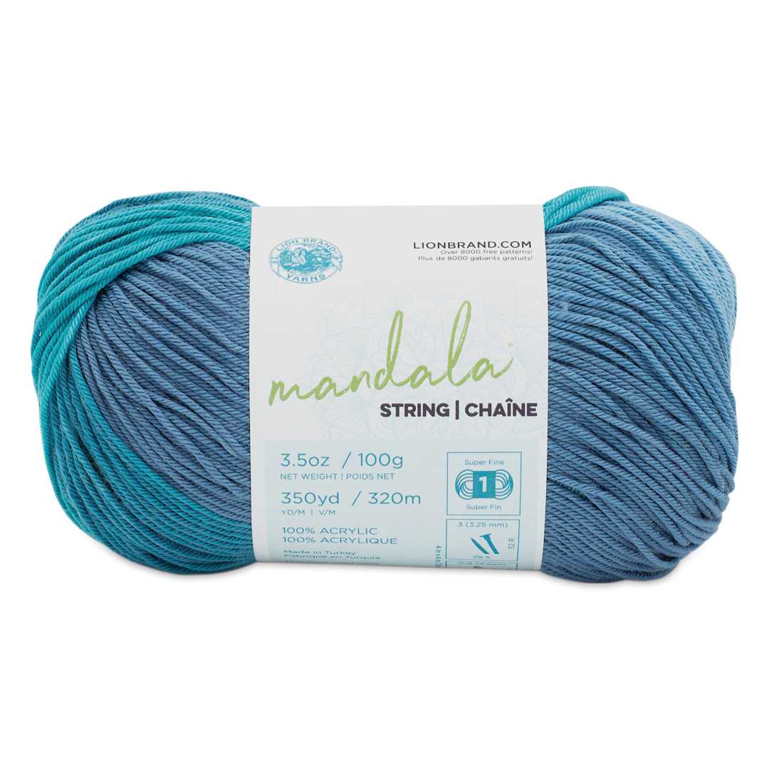 Open in modal - Lion Brand Mandala String Yarn - Tune, 350 yds