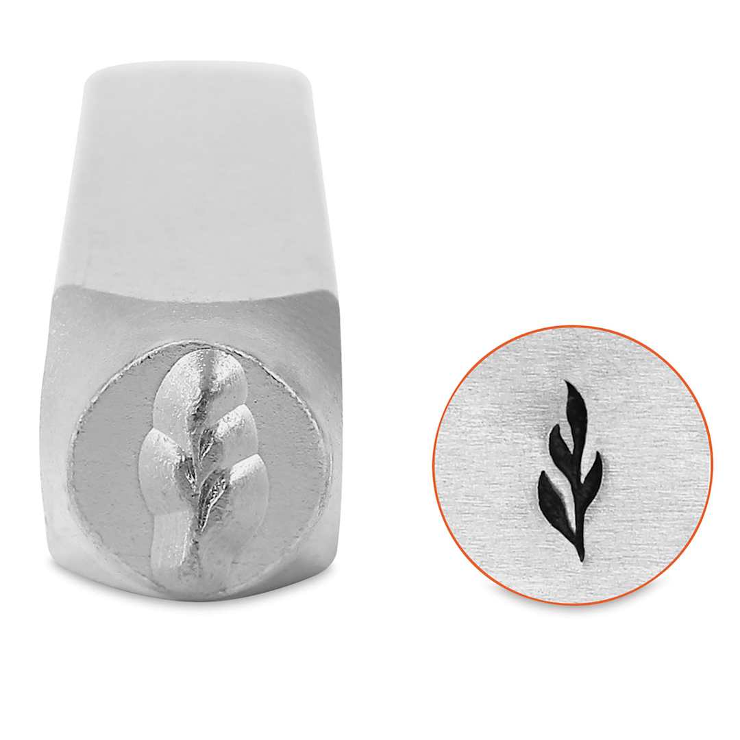 Open in modal - ImpressArt Design Stamp - Skinny Leaf, 6 mm