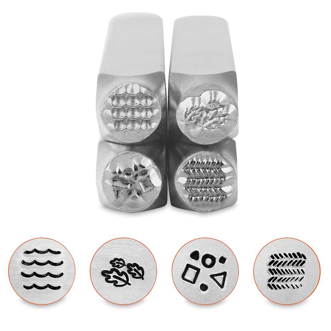 Open in modal - ImpressArt Design Stamp - Texture Pack Series 4, Set of 4