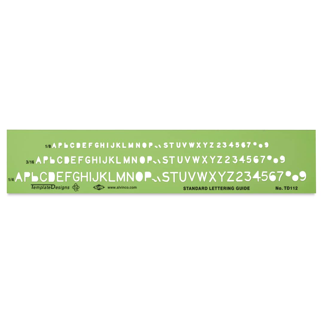 Open in modal - Alvin Lettering Guide - Standard