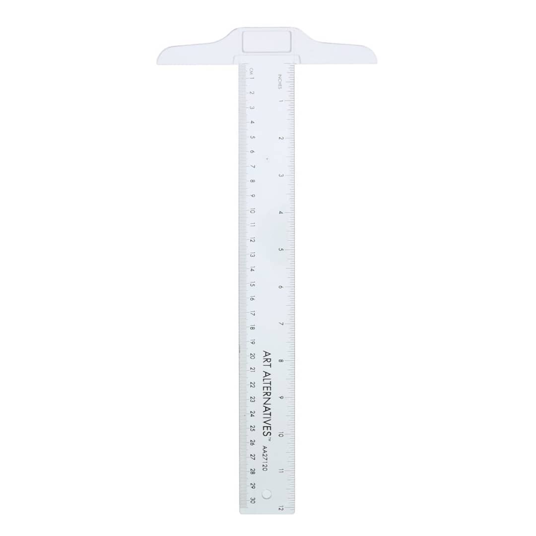 Open in modal - Art Alternatives Plastic T-Square - 12"