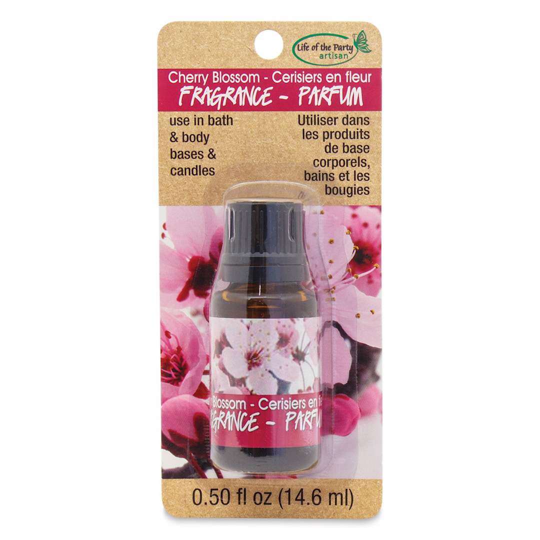 Open in modal - Life of the Party Soap Fragrances - Front of blister package of Cherry Blossom Fragrance
