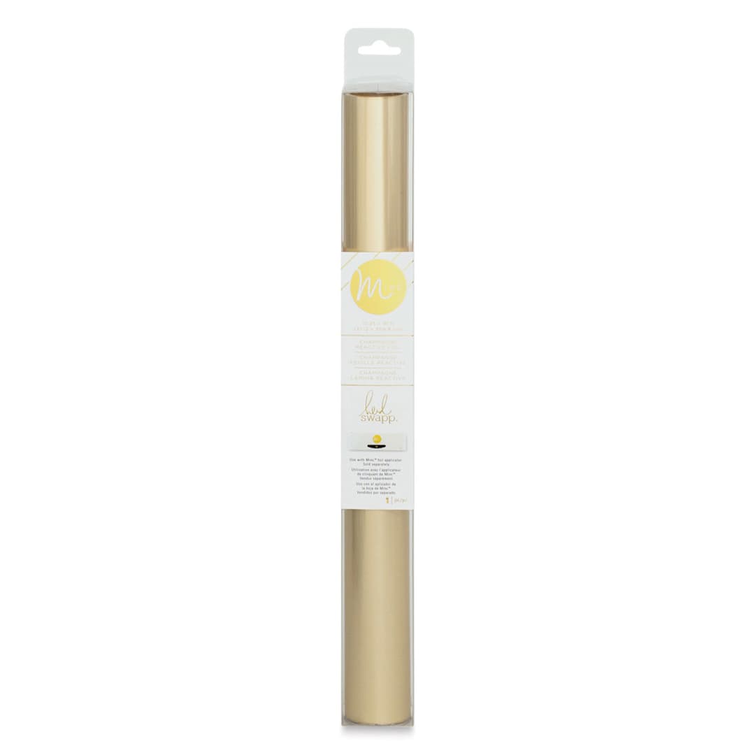 Open in modal - Heidi Swapp Minc Reactive Foil - Champagne roll shown upright