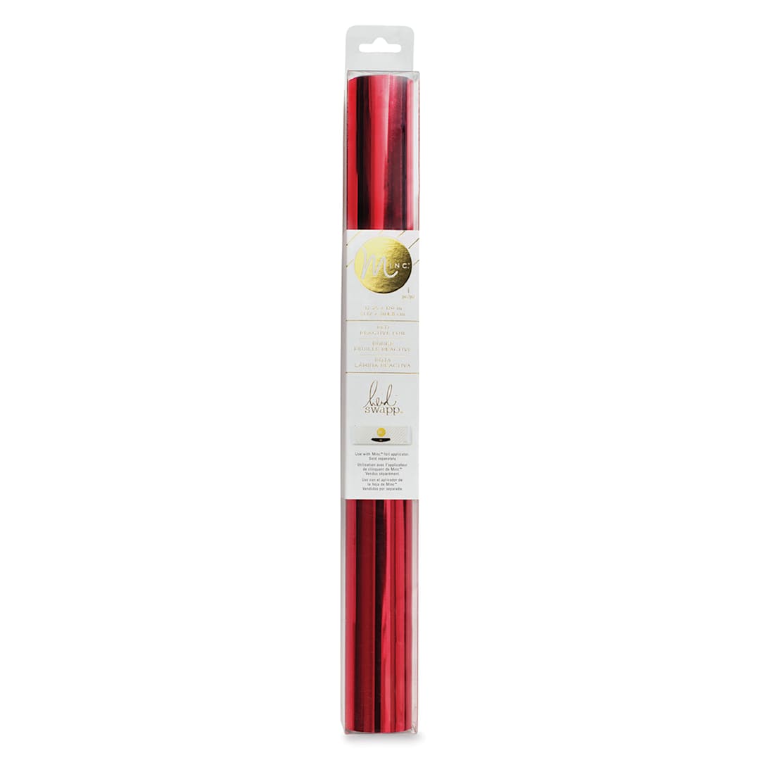 Open in modal - Heidi Swapp Minc Reactive Foil - Red, 12" x 10 ft