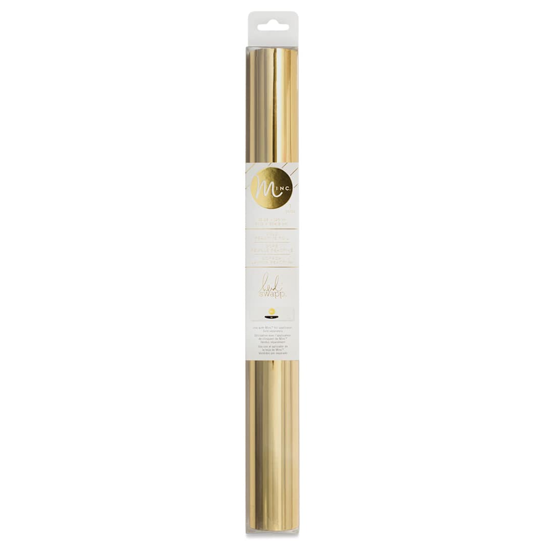 Open in modal - Heidi Swapp Minc Reactive Foil - Gold roll shown upright