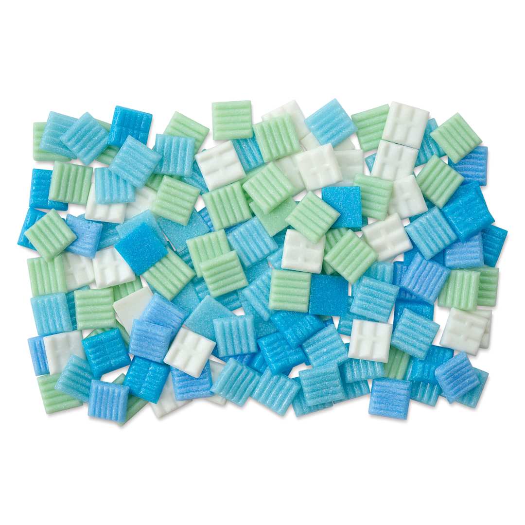 Open in modal - Mosaic Mercantile Venetian Tiles - Caribbean Sea, 3/4", 16 oz