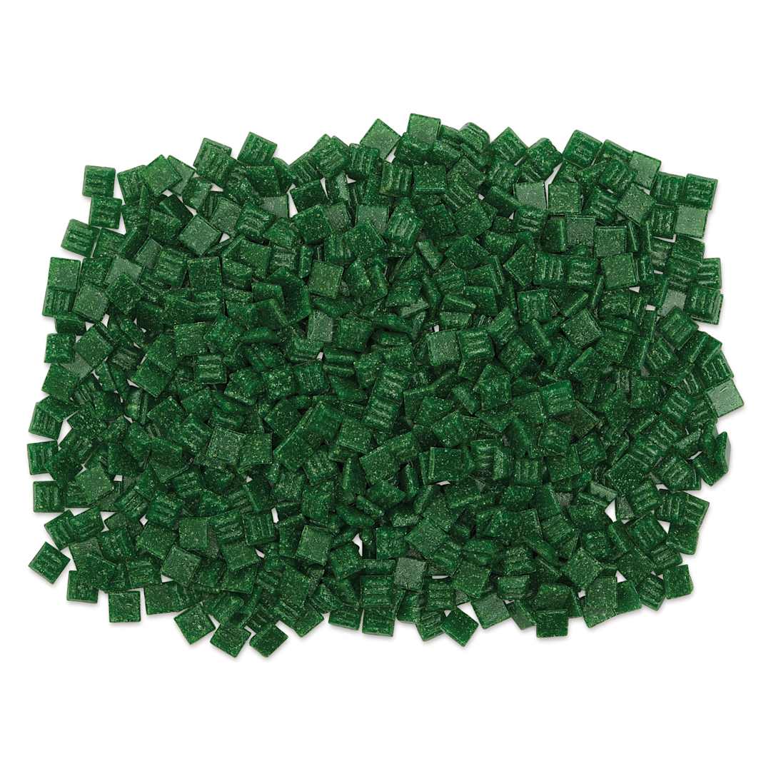 Open in modal - Mosaic Mercantile Venetian Tiles - Evergreen, 3/8", 16 oz