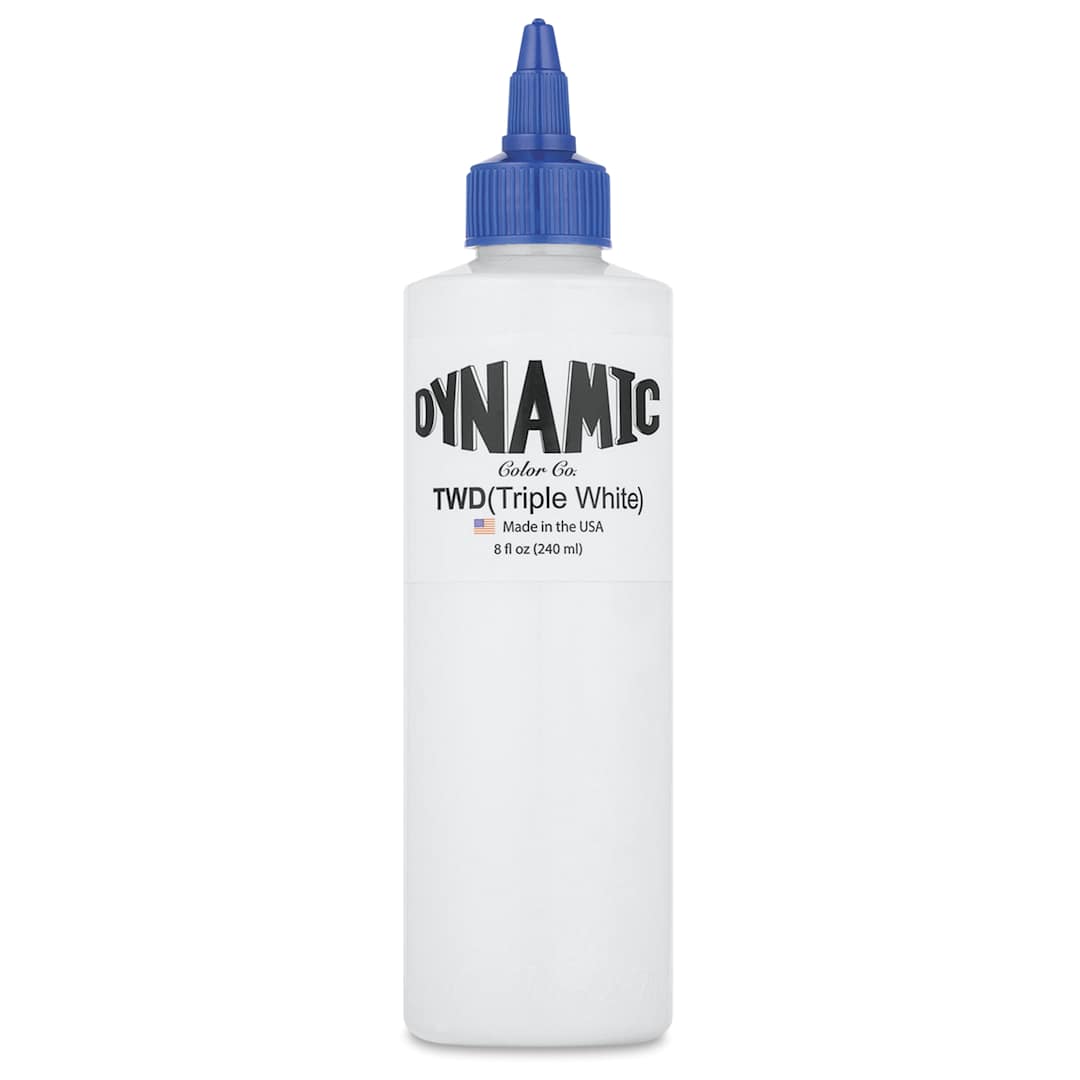 Open in modal - Dynamic Color Tattoo Ink - Triple White, 8 oz bottle