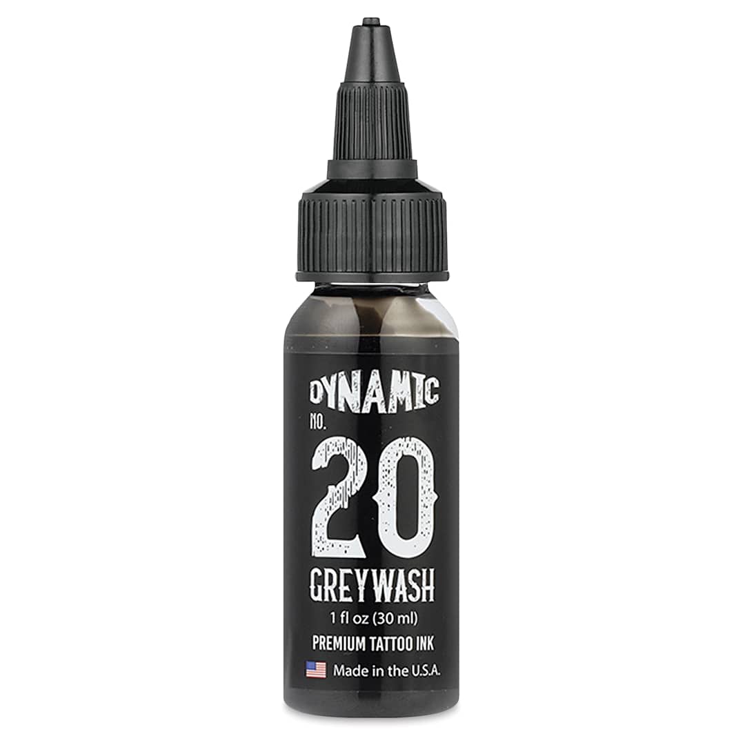 Open in modal - Dynamic Color Tattoo Ink - Greywash #20, 1 oz bottle