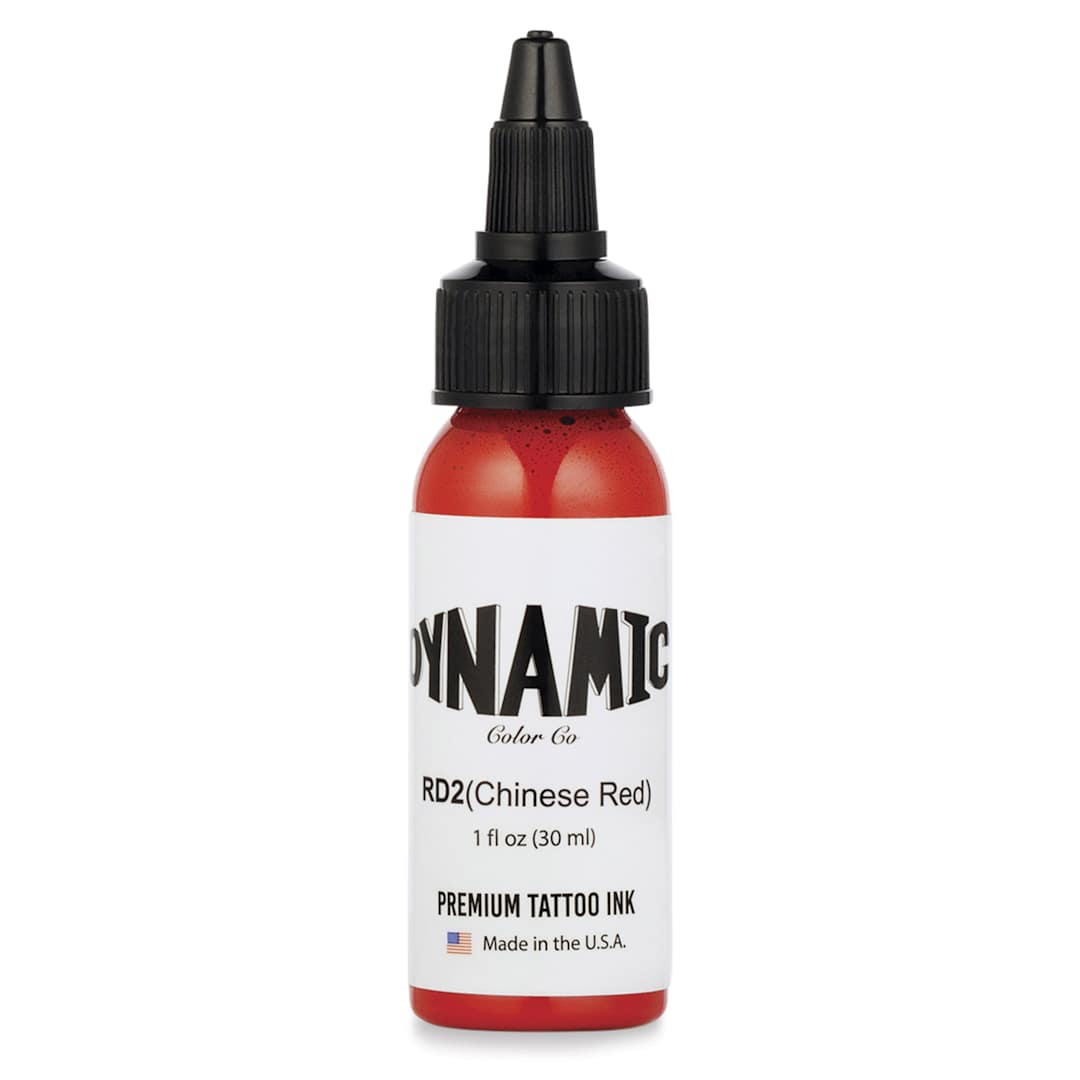 Open in modal - Dynamic Color Tattoo Ink - Chinese Red, 1 oz bottle