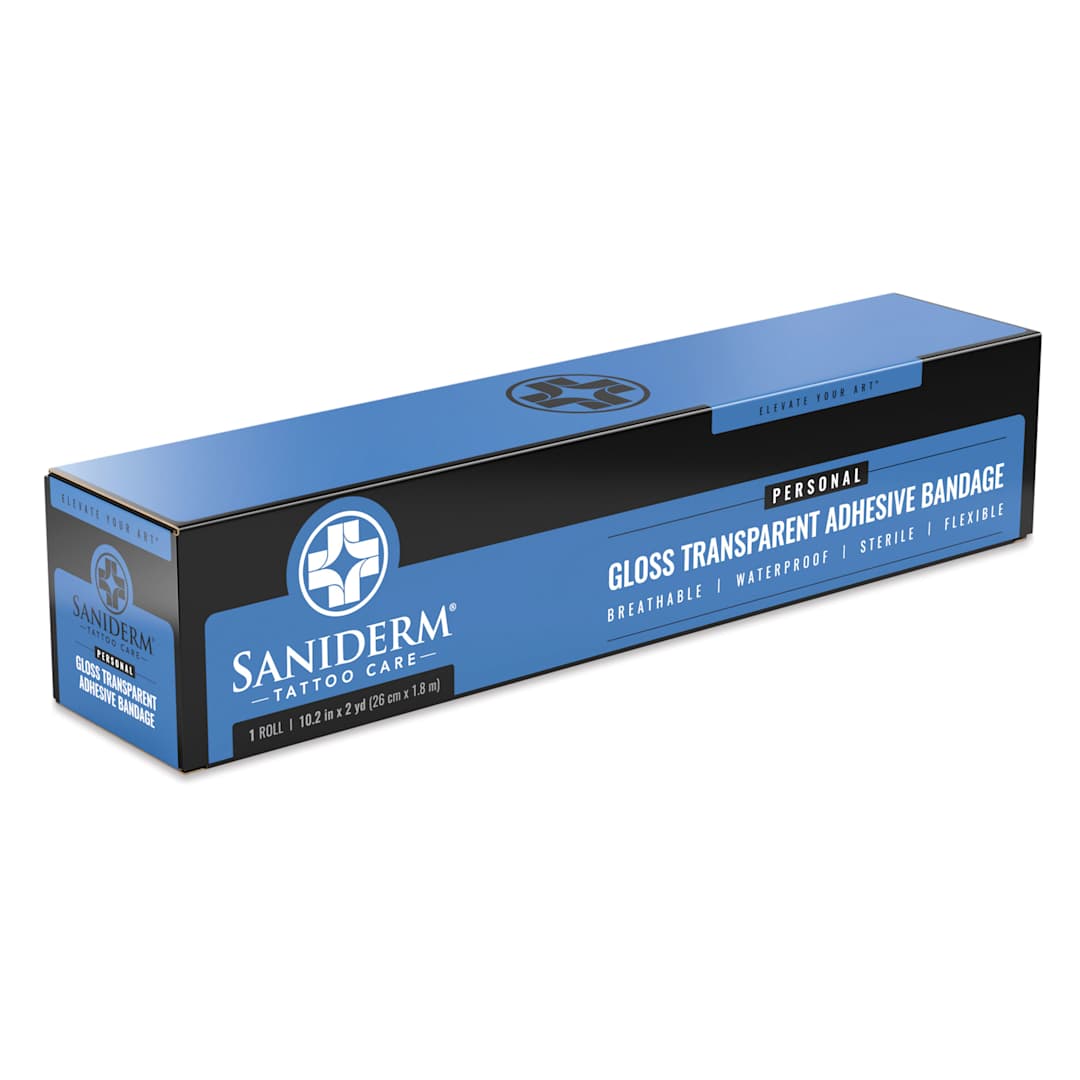 Open in modal - Saniderm Original Tattoo Bandages - Gloss, 10-1/5" x 2 yds