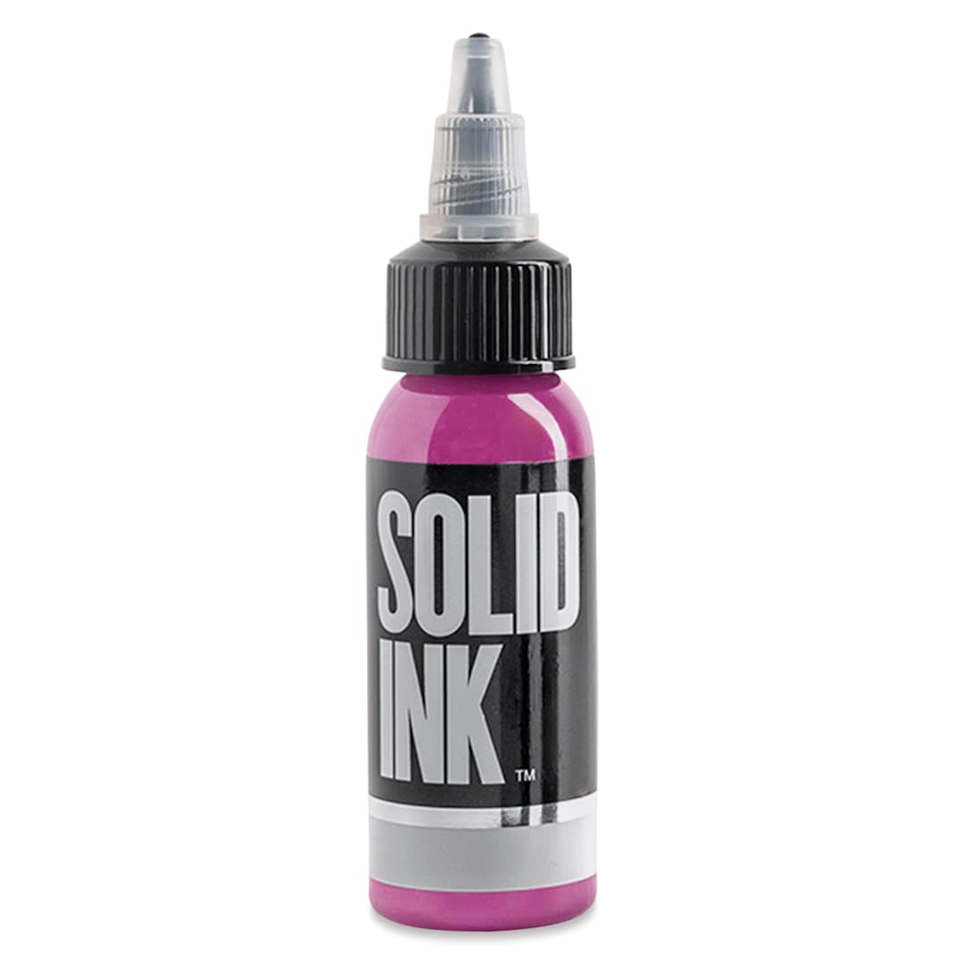 Open in modal - Solid Ink Tattoo Inks - Magenta, 1 oz bottle