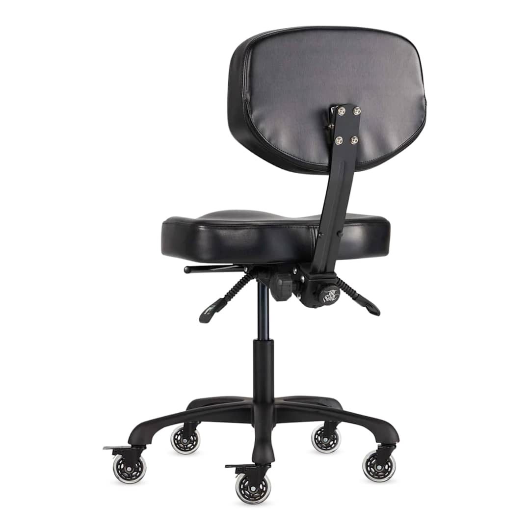 Open in modal - TatSoul Oros Adjustable Tattoo Artist Chair, back