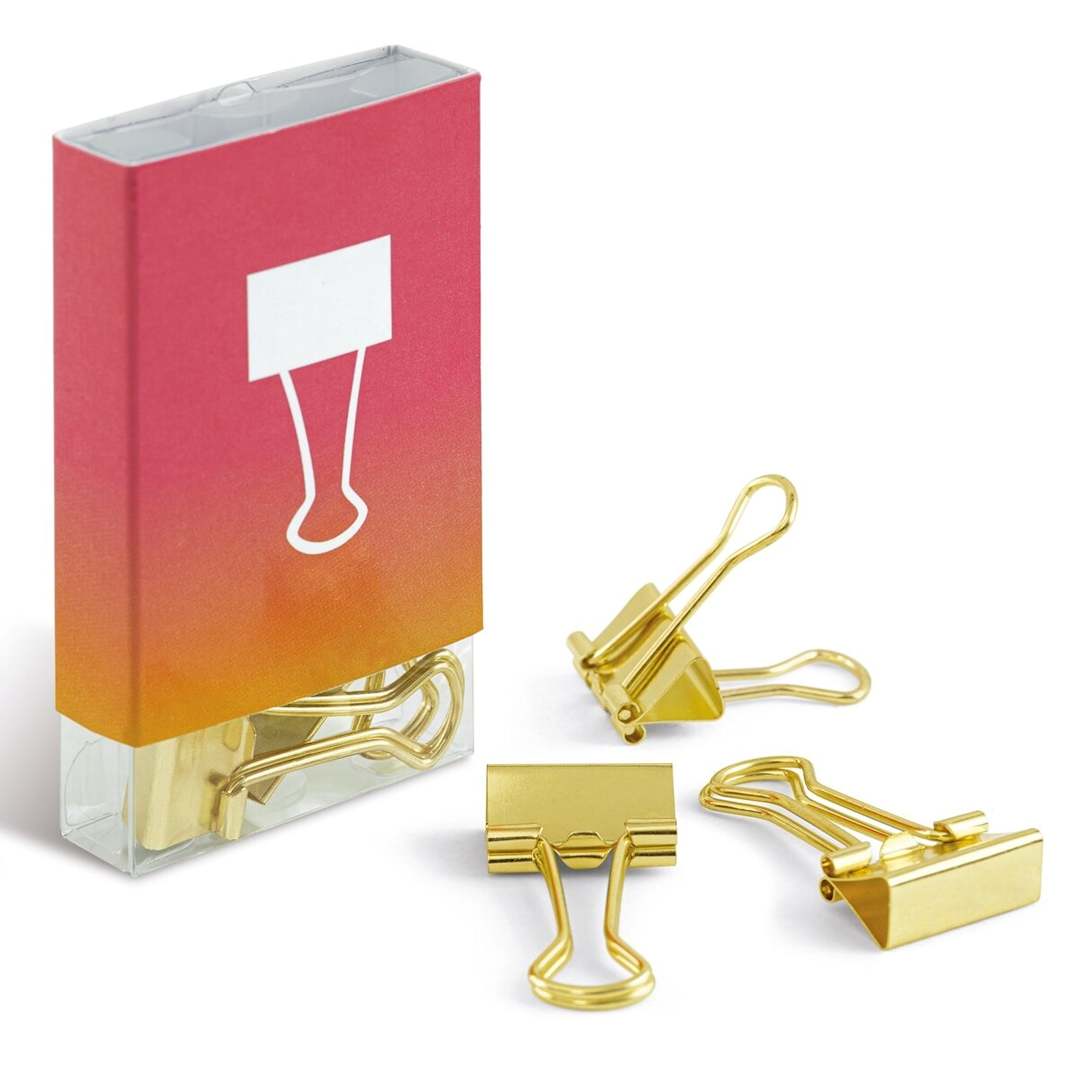 Open in modal - artPOP! Binder Clips (Three binder clip in front of packaging)