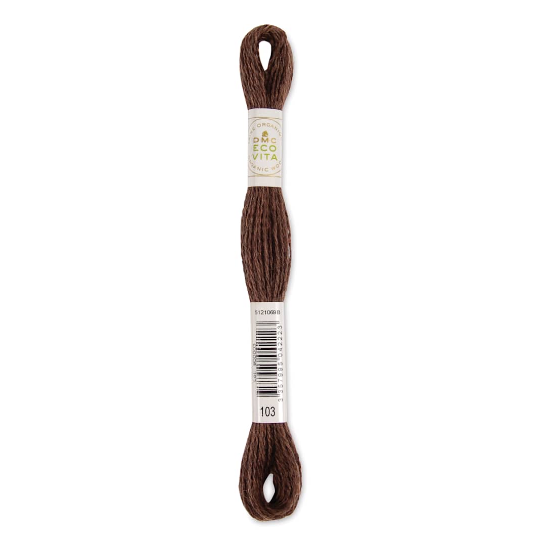 Open in modal - DMC Eco Vita Organic Wool Thread - Henna from the Land, 17-1/2 yds
