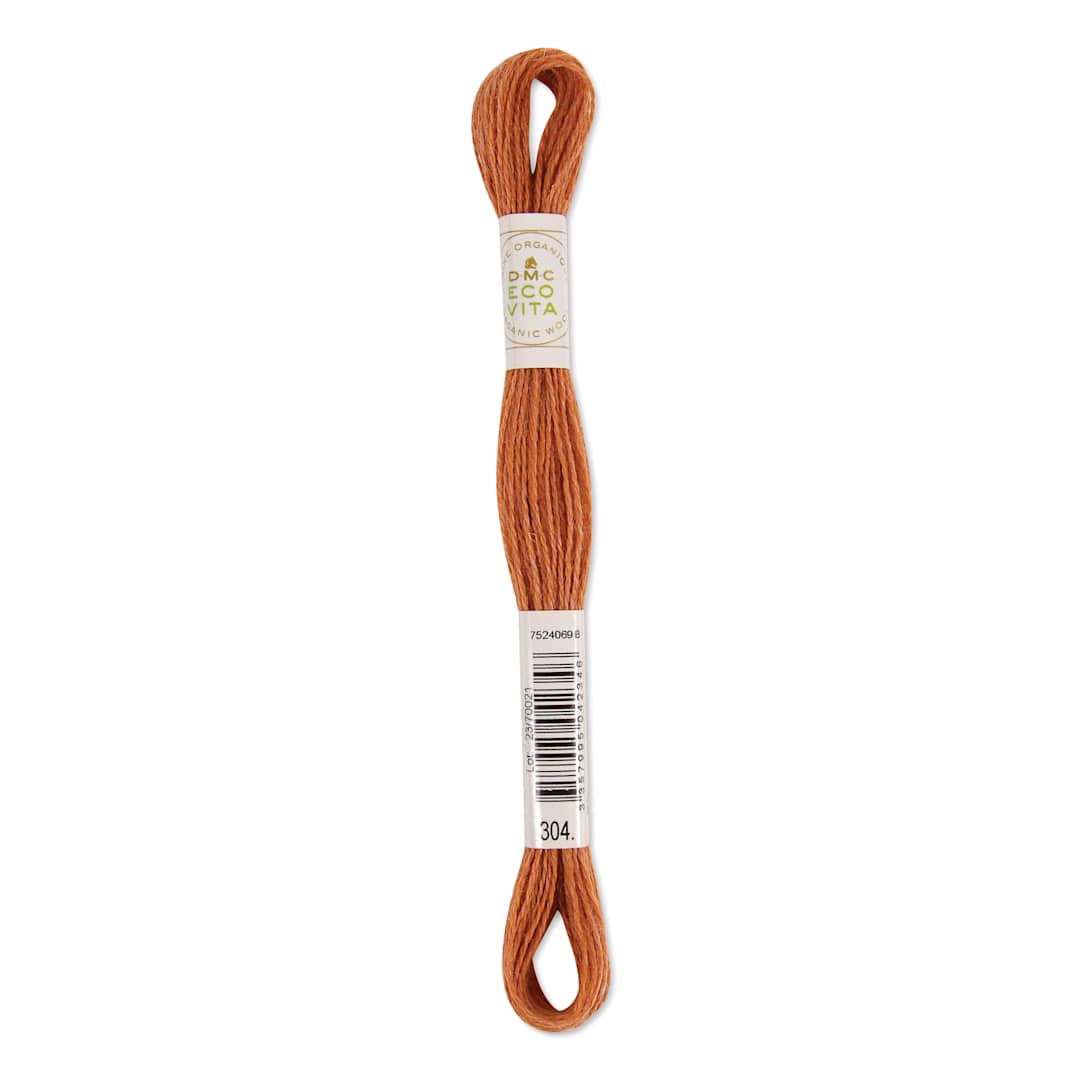Open in modal - DMC Eco Vita Organic Wool Thread - Mango Cutch, 17-1/2 yds