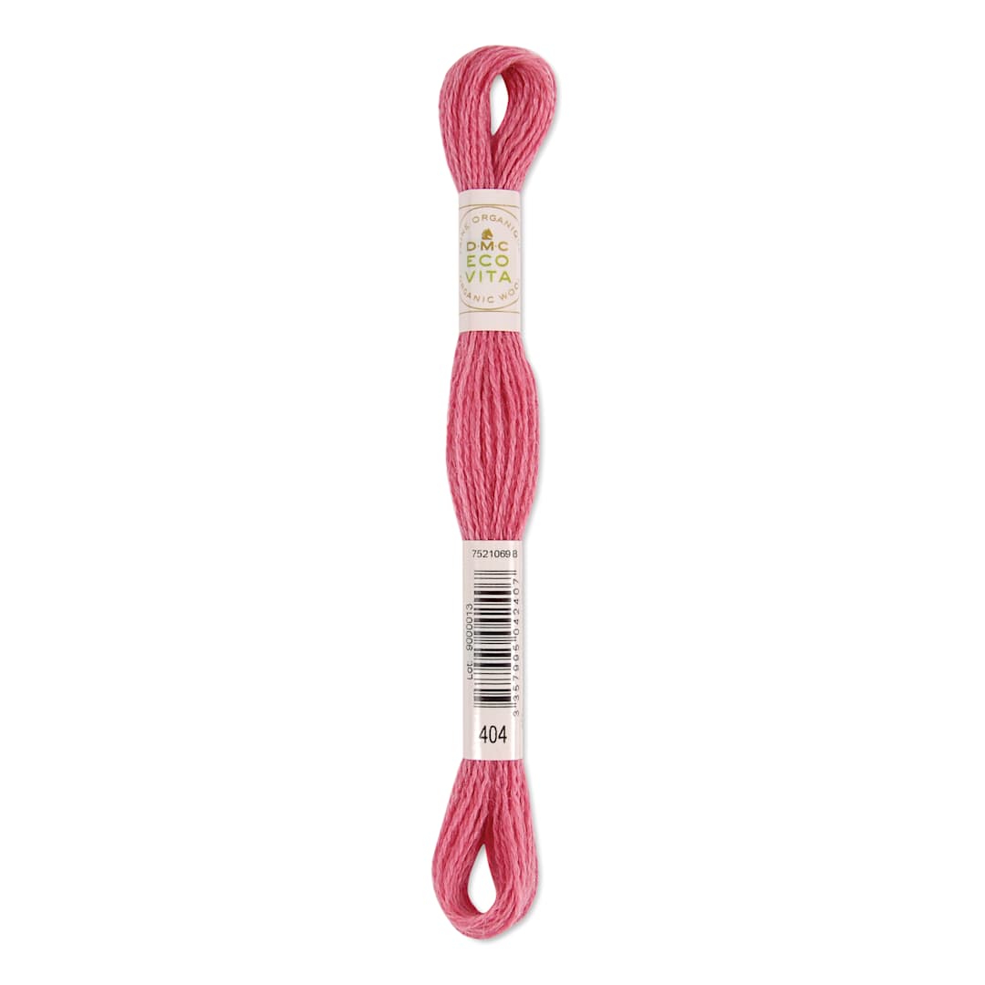 Open in modal - DMC Eco Vita Organic Wool Thread - Althea Cochineal, 17-1/2 yds