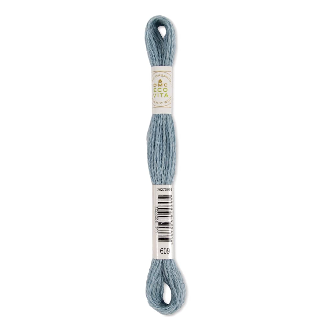 Open in modal - DMC Eco Vita Organic Wool Thread - Arctic Indigo, 17-1/2 yds