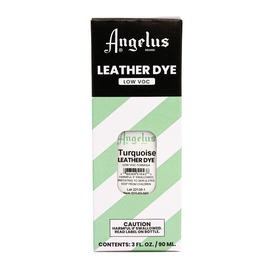 Open in modal - Low VOC Leather Dye Turquoise