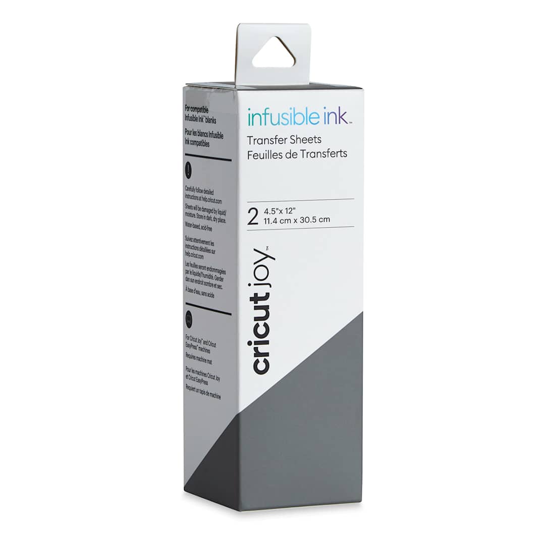 Open in modal - Cricut Joy Infusible Ink Transfer Sheets - Warm Grey, 4-1/2" x 12", Package of 2 (In packaging)