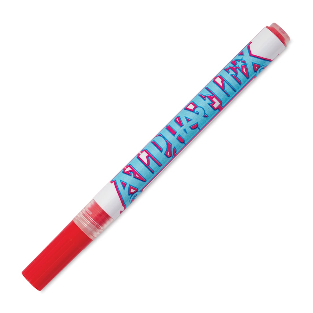 Open in modal - Alpha6 AlphaFlex Textile and Leather Paint Marker - Red, 1 mm