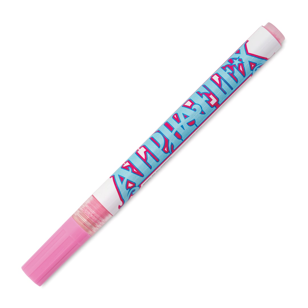 Open in modal - Alpha6 AlphaFlex Textile and Leather Paint Marker - Rose, 1 mm