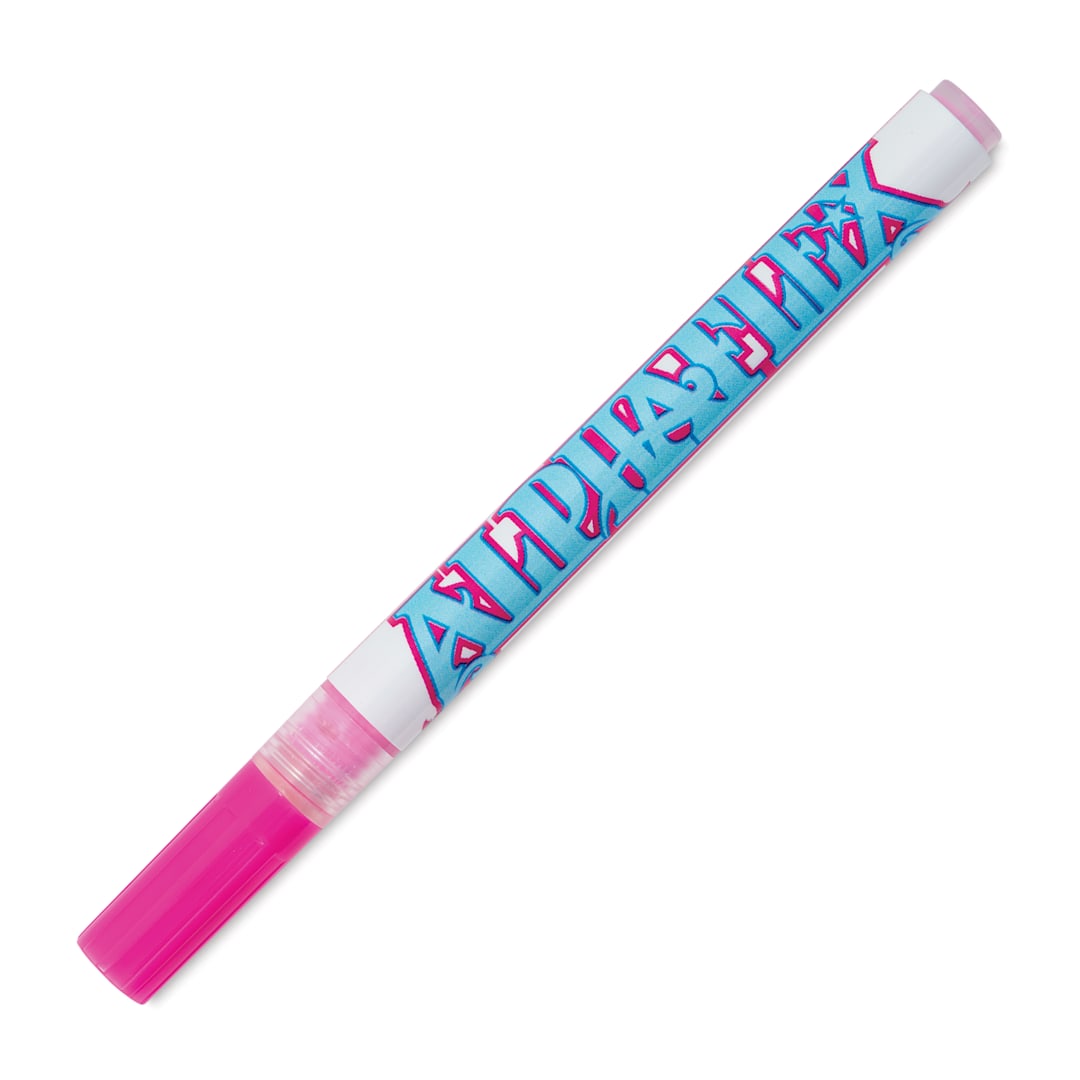 Open in modal - Alpha6 AlphaFlex Textile and Leather Paint Marker - Hot Pink, 1 mm