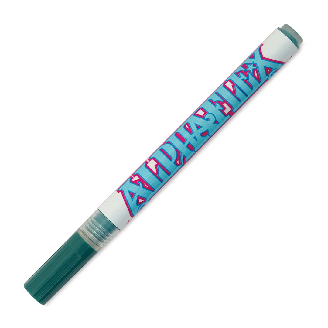 Open in modal - Alpha6 AlphaFlex Textile and Leather Paint Marker - Dark Green, 1 mm