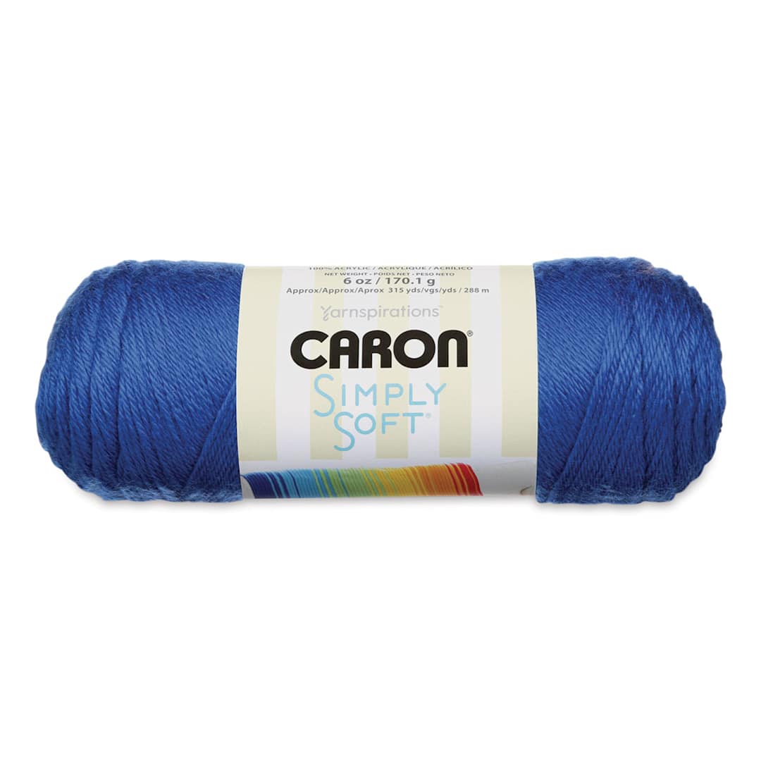Open in modal - Caron Simply Soft Yarn - Royal Blue