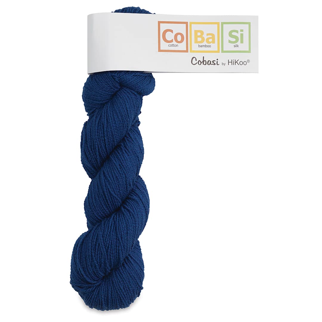Open in modal - HiKoo CoBaSi Yarn - Packaged skein of Raffi yarn