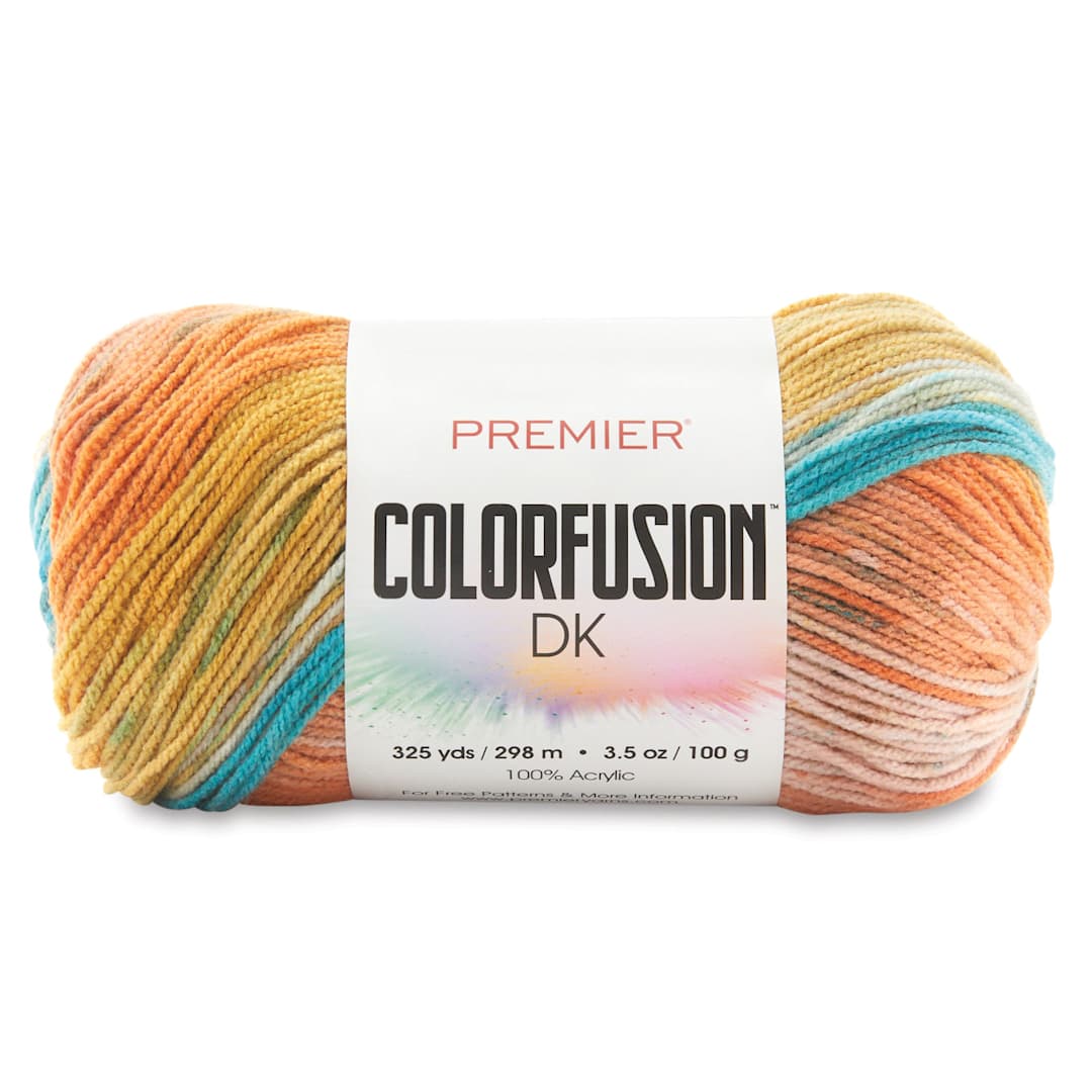 Open in modal - Premier Yarn Colorfusion DK Yarn - Painted Desert, 325 yards