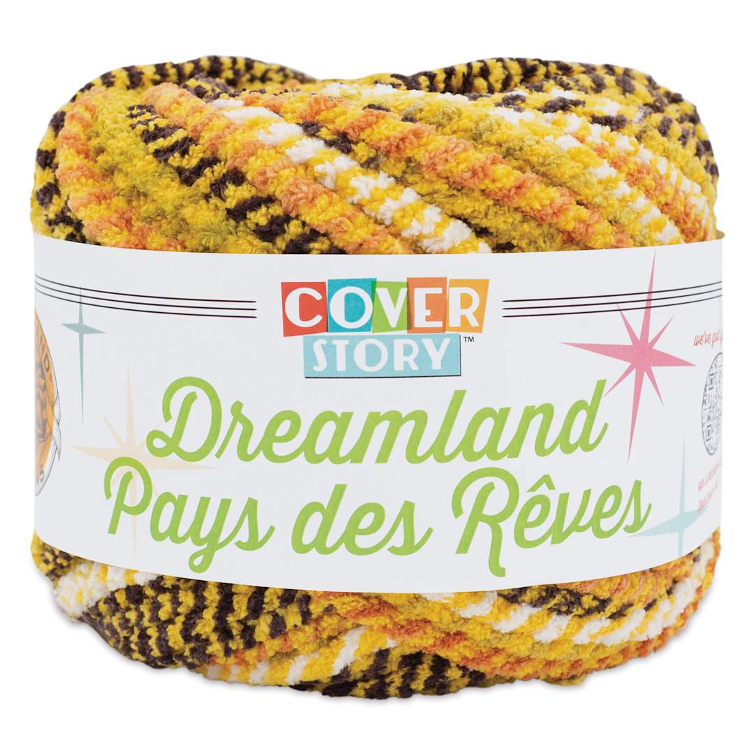 Open in modal - Lion Brand Cover Story Dreamland Yarn - Sunflowers, 148 yards