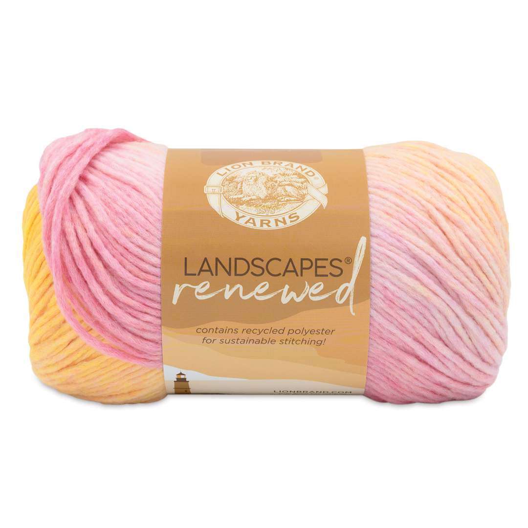 Open in modal - Lion Brand Landscapes Renewed Yarn - Sherbet