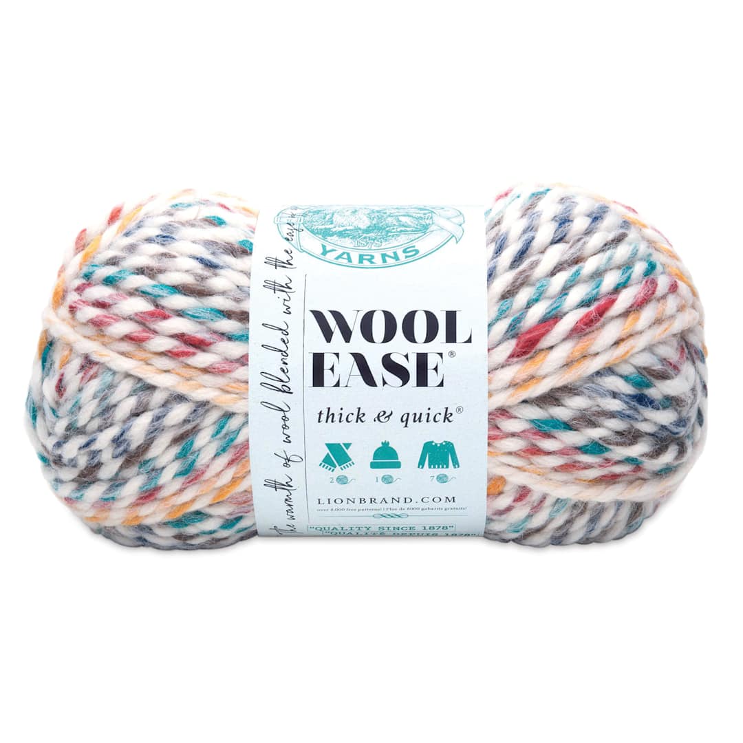 Open in modal - Lion Brand Wool Ease Thick & Quick Yarn - Hudson Bay, 106 yds