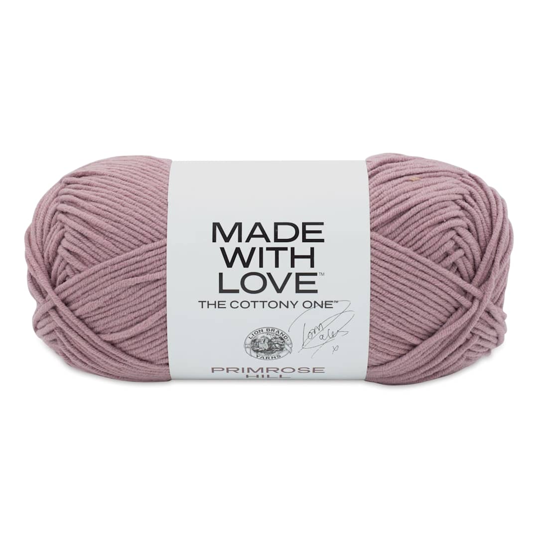 Open in modal - Lion Brand Made With Love The Cottony One Yarn - Primrose Hill, 185 yds