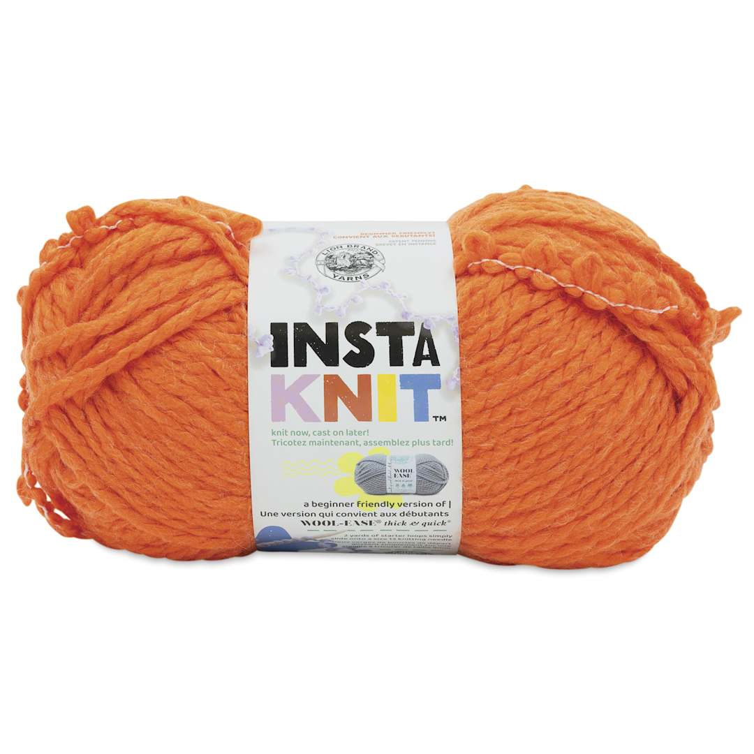 Open in modal - Lion Brand Yarn InstaKnit Yarn - Stopping Traffic, 122 yds
