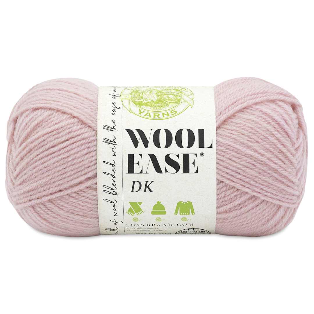 Open in modal - Lion Brand Yarn Wool-Ease DK Yarn - Pink, 232 yds