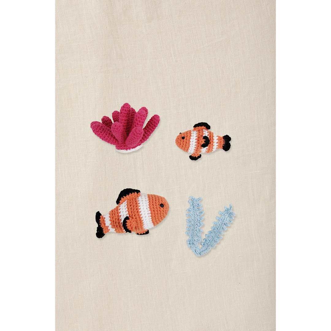 Open in modal - DMC Amigurumi Ocean Life Kit - Clownfish, finished