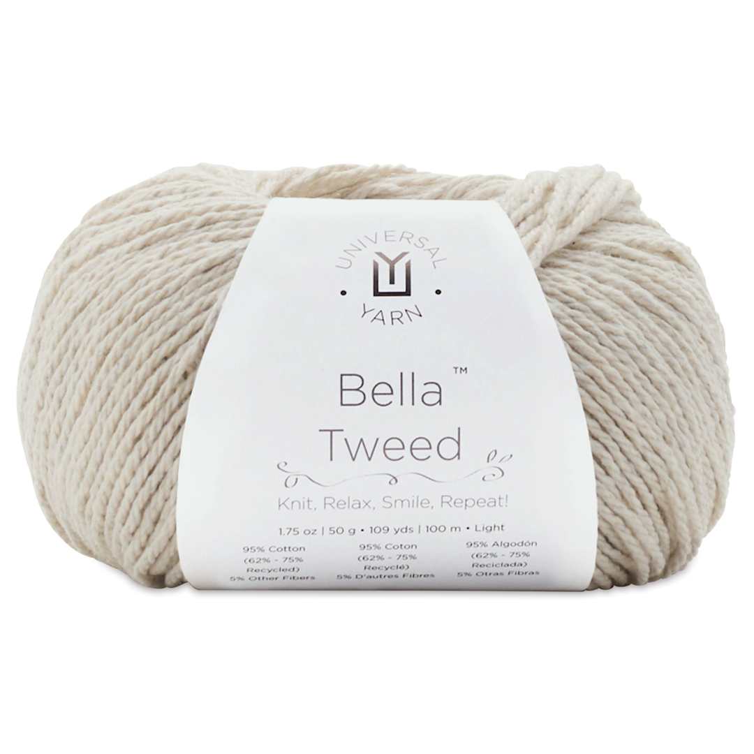 Open in modal - Universal Yarn Bella Tweed Yarn - Offset, 109 yds