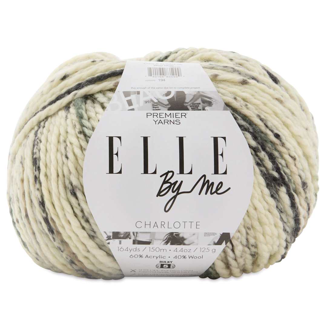 Open in modal - Premier Yarn Elle By Me Charlotte Multi Yarn - Wisp, 164 yds