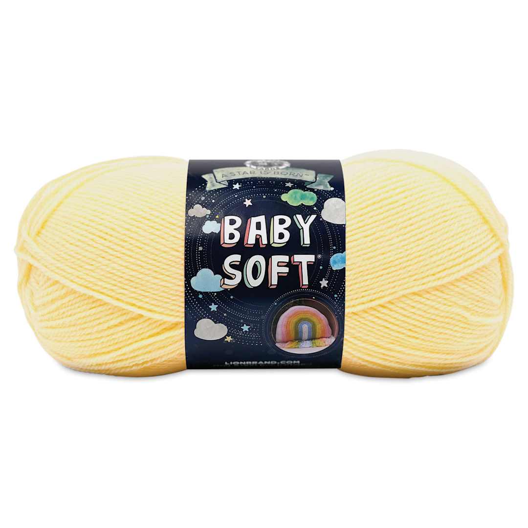 Open in modal - Lion Brand Baby Soft Yarn - Lemonade