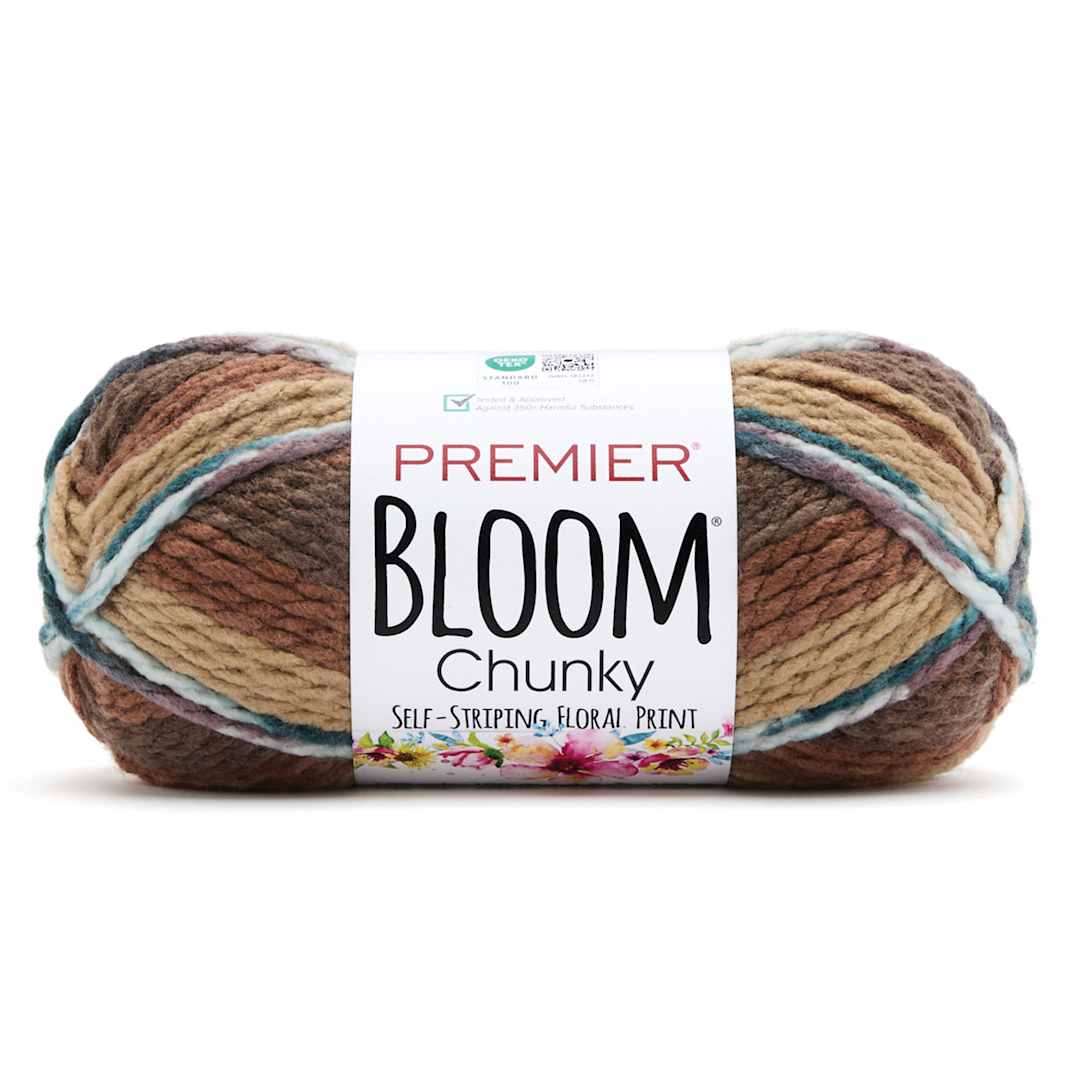Open in modal - Premier Yarn Bloom Chunky Yarn - Cattail, 109 yds