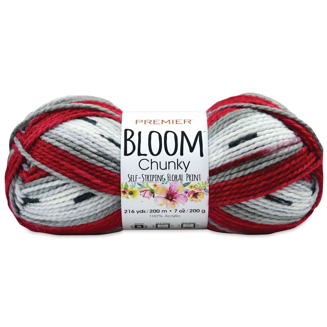Open in modal - Premier Yarn Bloom Chunky Yarn - Poppy
