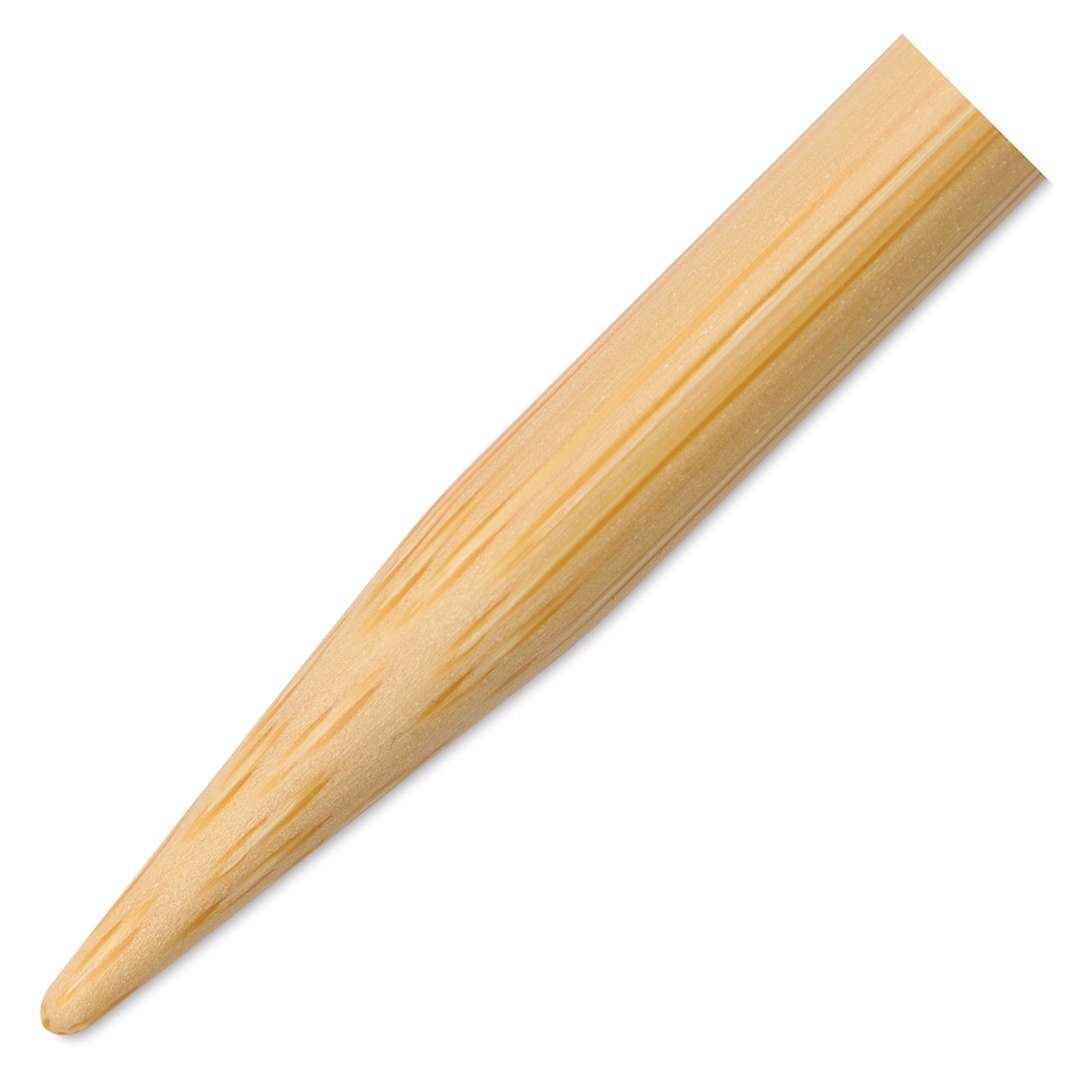 Open in modal - Skacel by Addi Bamboo Double Pointed Knitting Needles - US 09, 8" close up to show tip